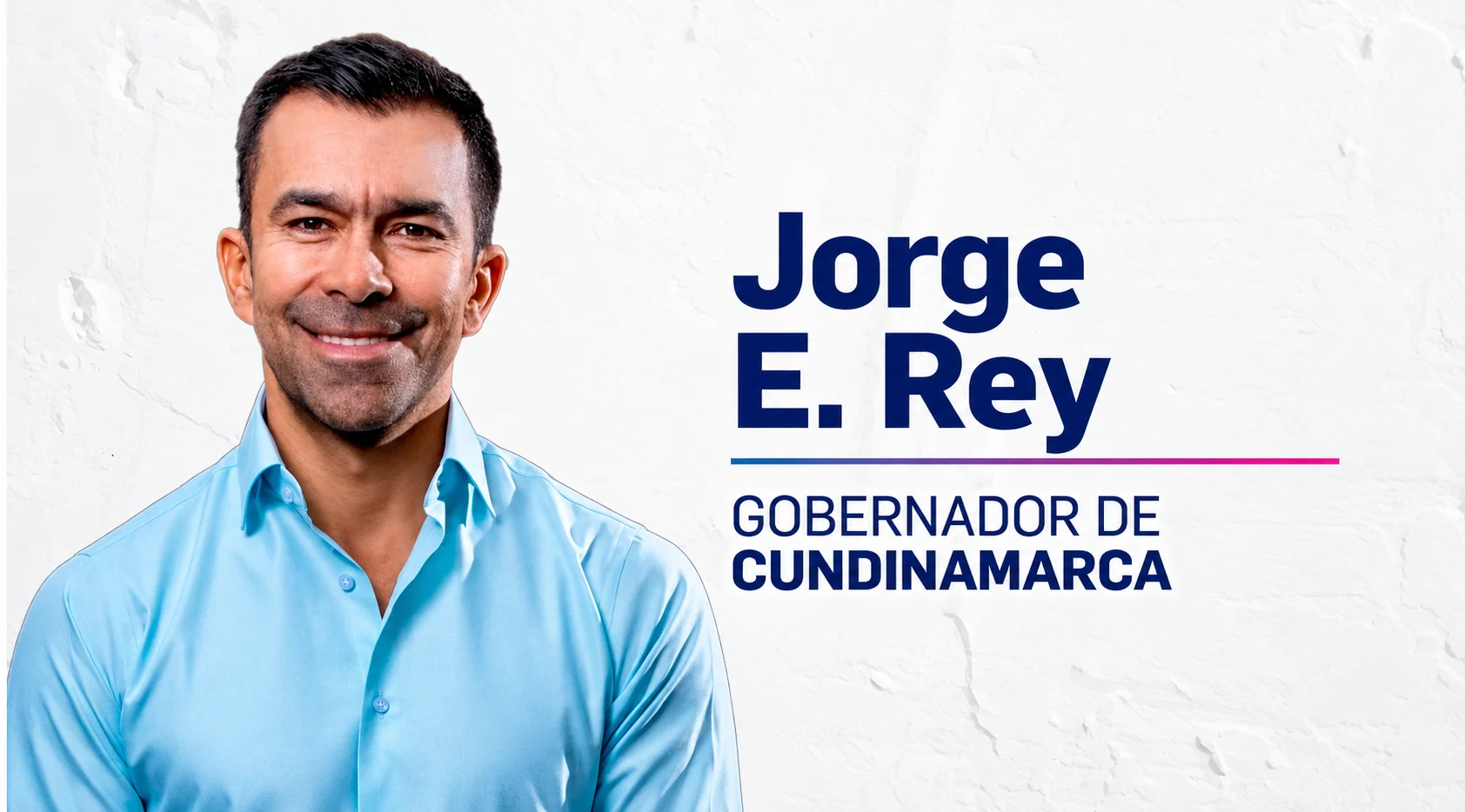 Jorge E. Rey, Gobernador de Cundinamarca