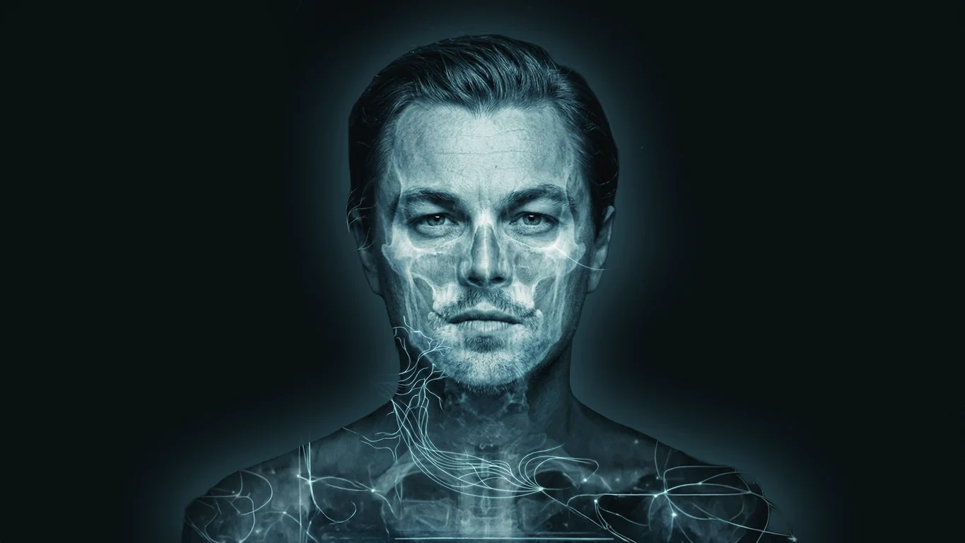 El rostro de DiCaprio como una radiografía: la anatomía del candidato